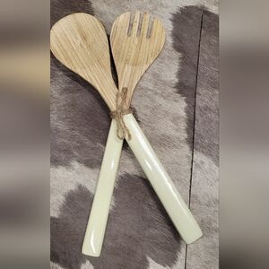 Bamboo Salad Servers